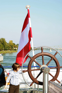 Flagge, Donau