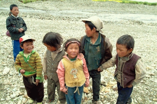 064-6 Tibet, kinder