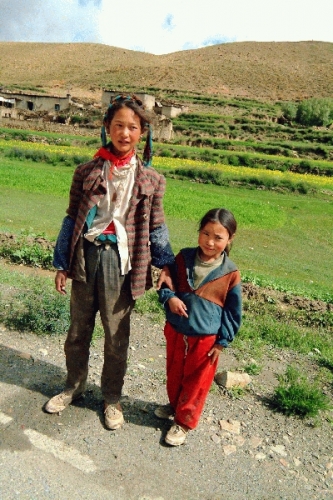 100-6 Tibet, kinder