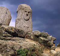 Korsika Filitosa-Menhir