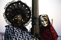 Italien Venedig-Karneval 08